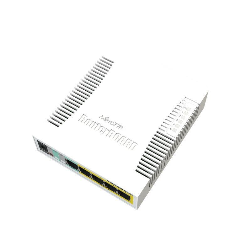 MikroTik CSS106-1G-4P-1S управляемый коммутатор с PoE и SFP