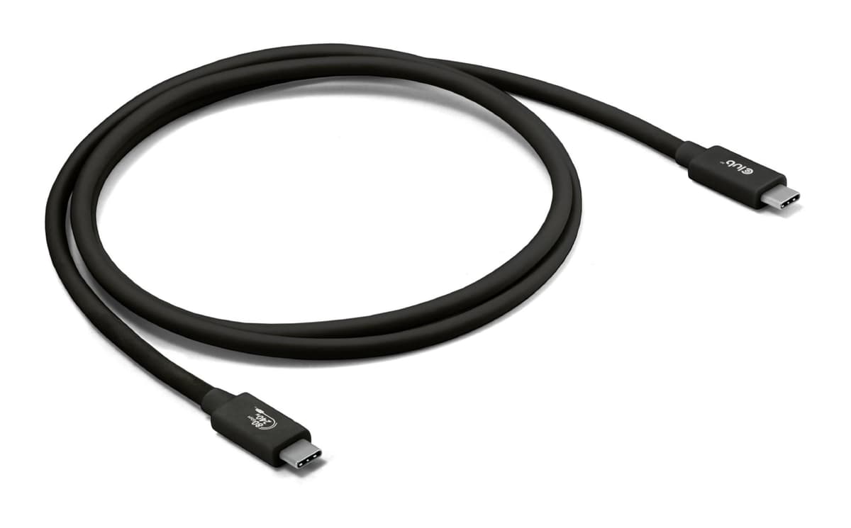 CLUB3D CAC-1570 USB-C кабель 1,2м чёрный