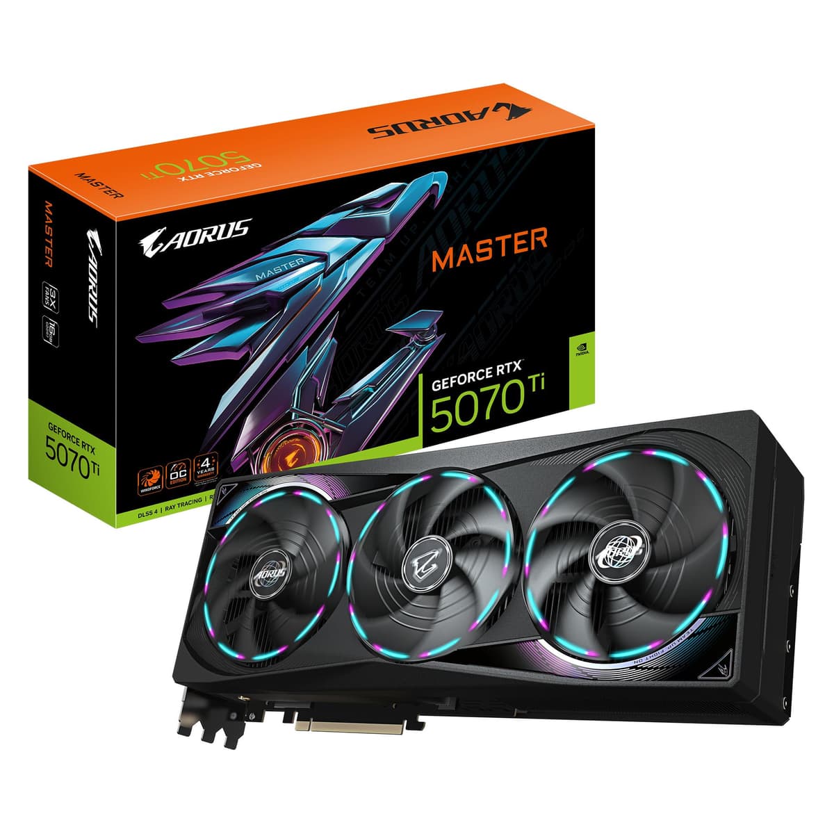 GIGABYTE RTX 5070 Ti 16GB GDDR7 graphics card