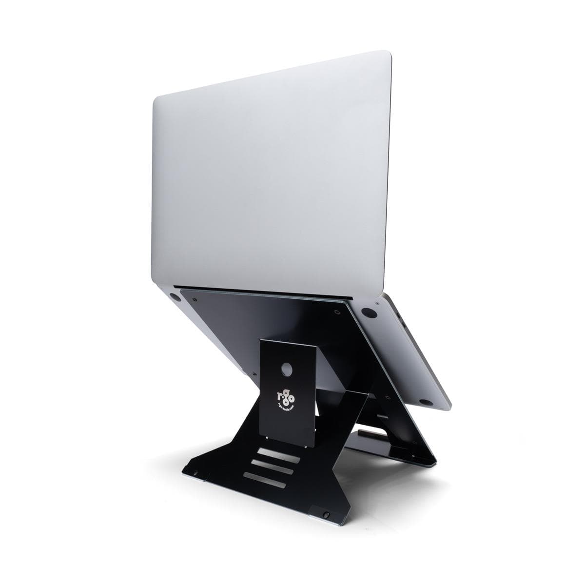 R-GO Tools Document Riser Stand Black Aluminium