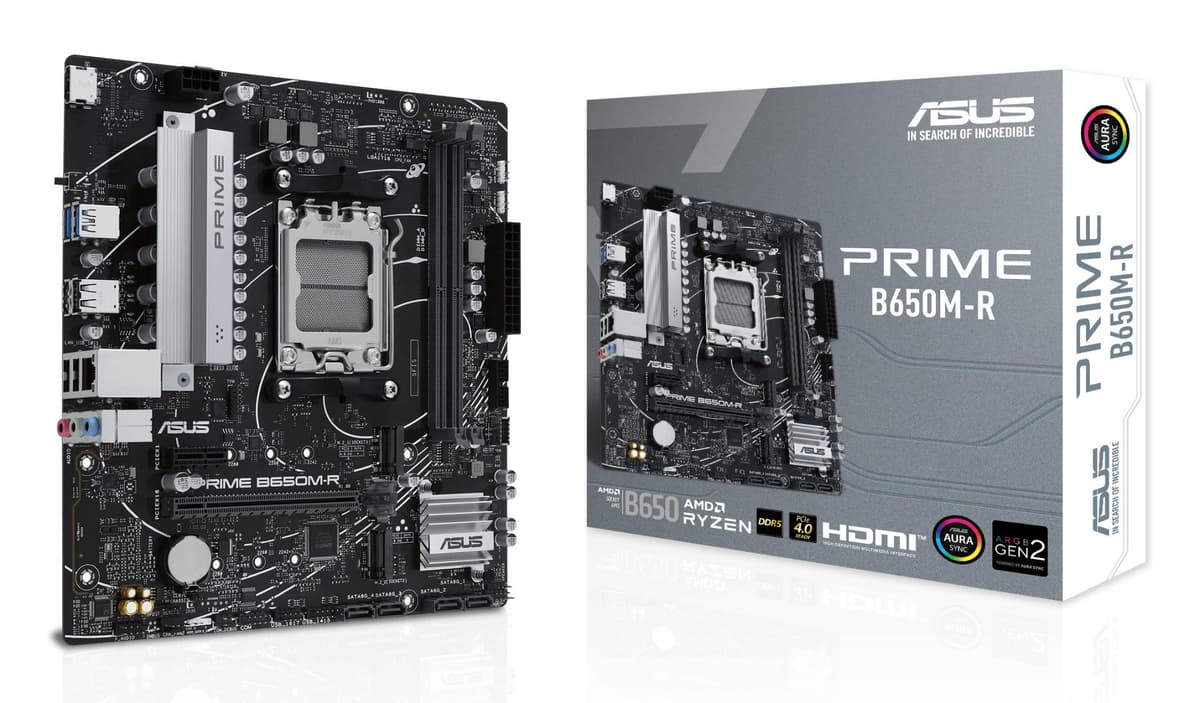 ASUS Prime B650M-R AM5 Micro-ATX emaplaat DDR5