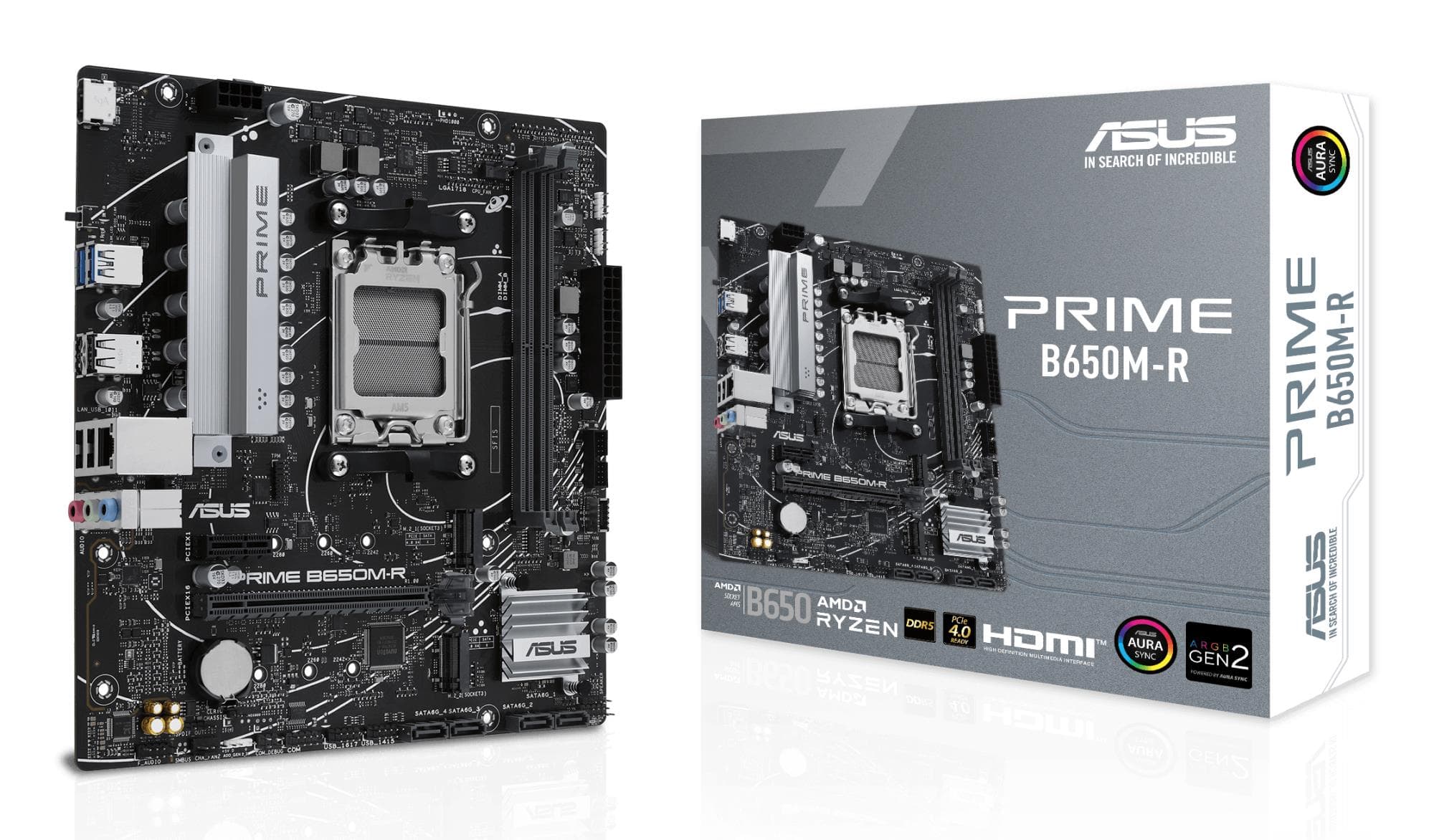 ASUS PRIME B650M-R сокет AM5 микро-ATX материнская плата