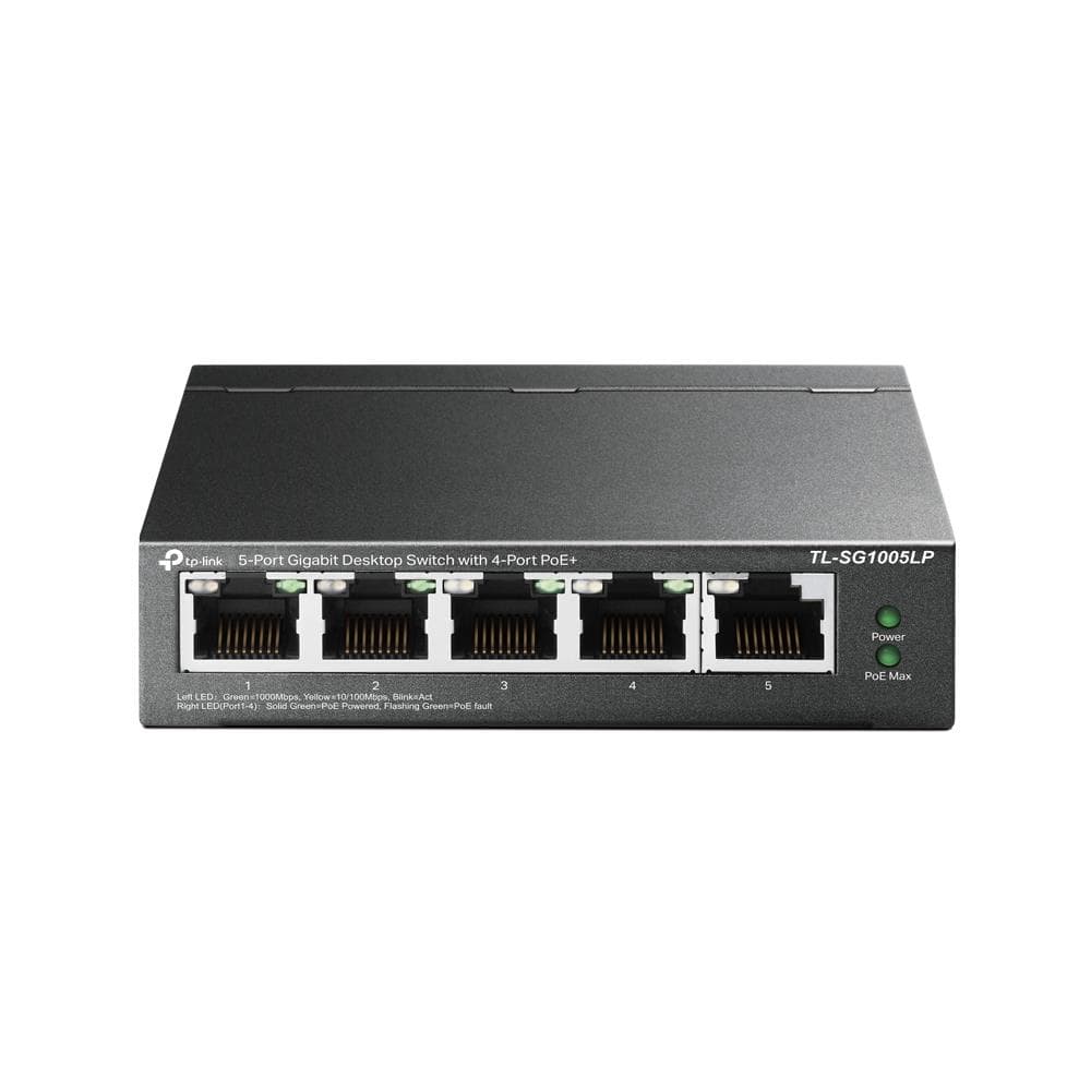 TP-LINK TL-SG1005LP 5-port Gigabit switch with PoE