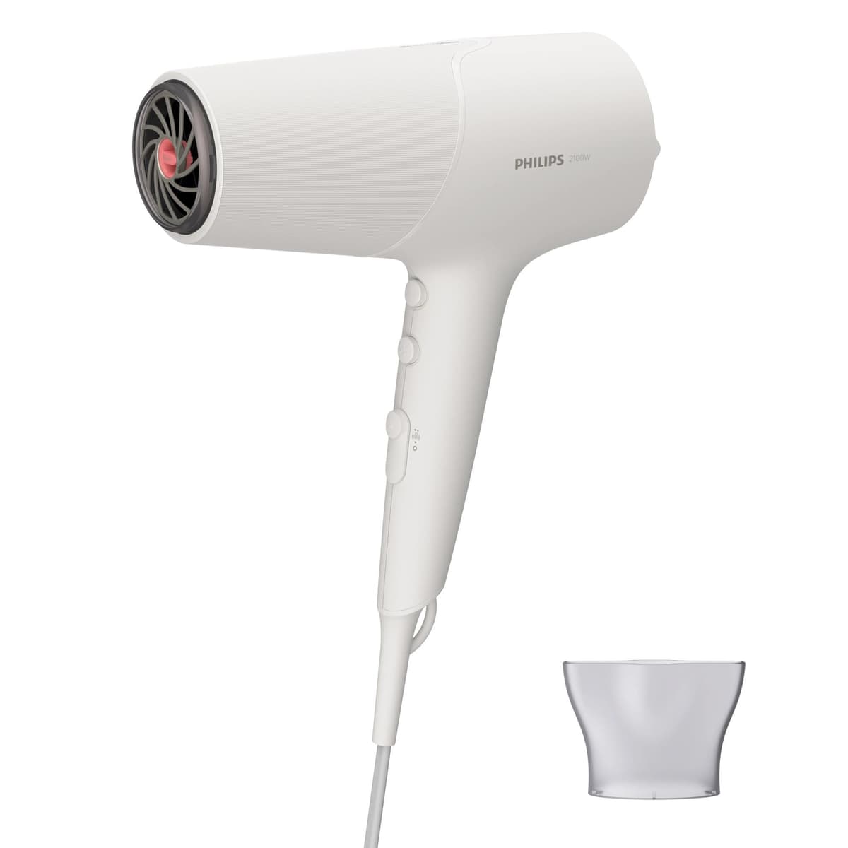 Philips BHD501/00 föön 2100 W, ionisaator, 6 kiirust, valge
