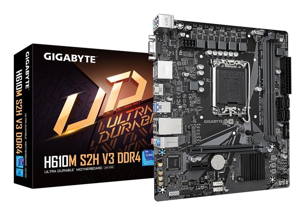 GIGABYTE H610M S2H V3 DDR4 материнская плата LGA1700 Micro-ATX