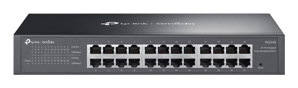 TP-Link ES224G 24-Port Gigabit Managed Network Switch