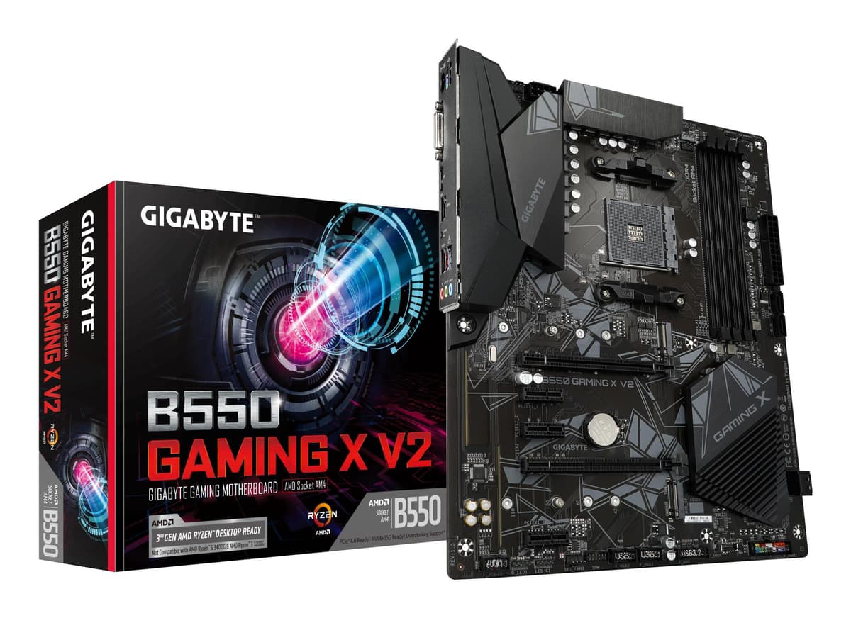 Gigabyte B550 Gaming X V2 ATX Motherboard for AMD AM4 CPUs