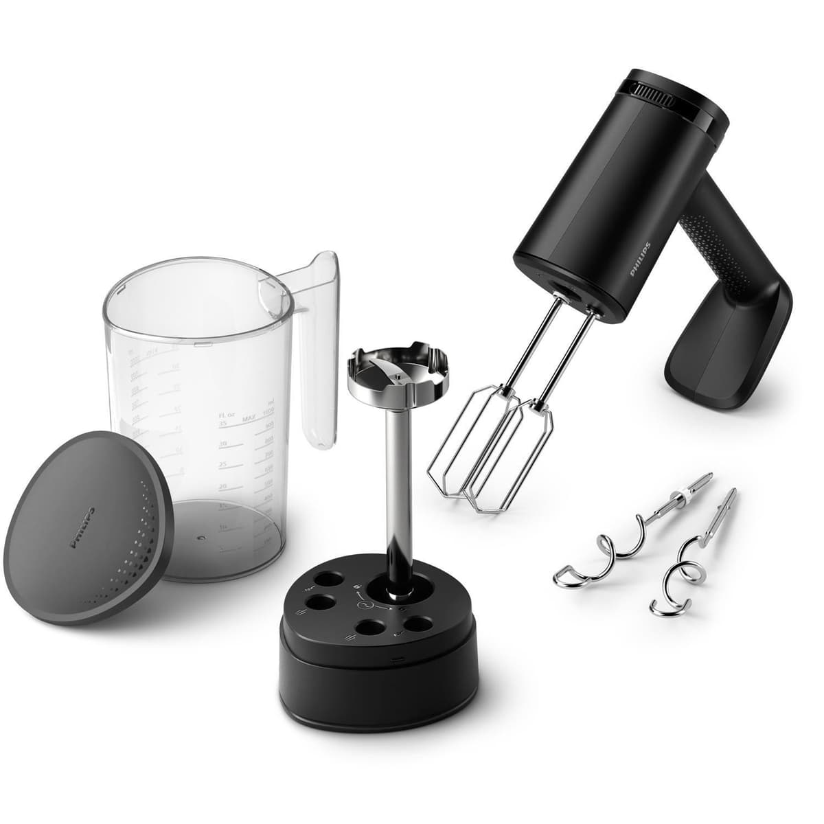 Philips HR3781/10 käsimikser, 5 kiirust, ekraan, must