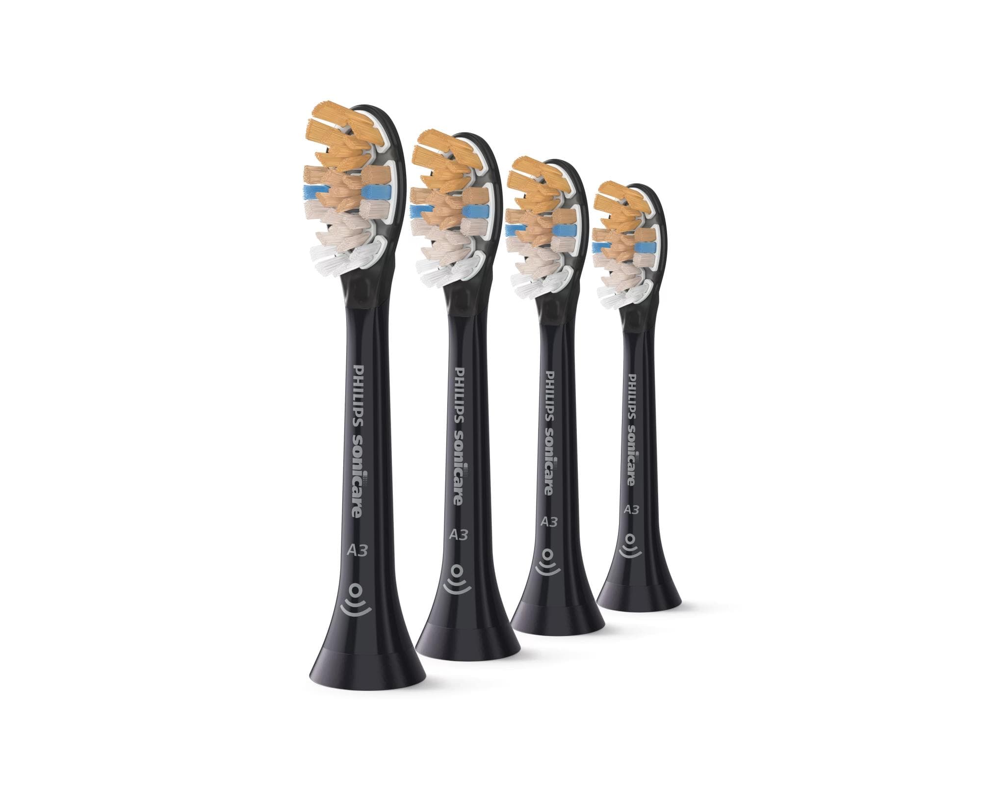 Philips HX9094/88 electric toothbrush heads, 4 pcs, black