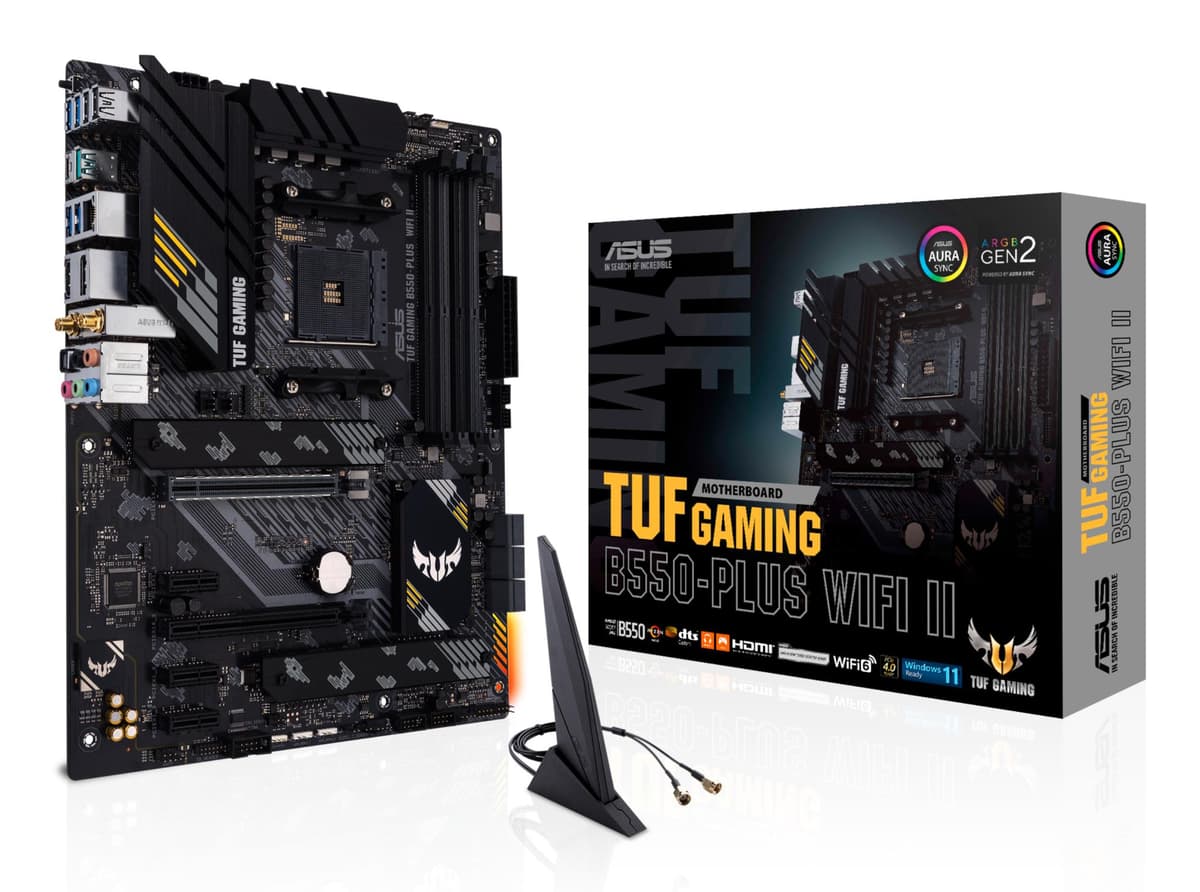 ASUS TUF Gaming B550-Plus WiFi II emaplaat AM4 ATX DDR4