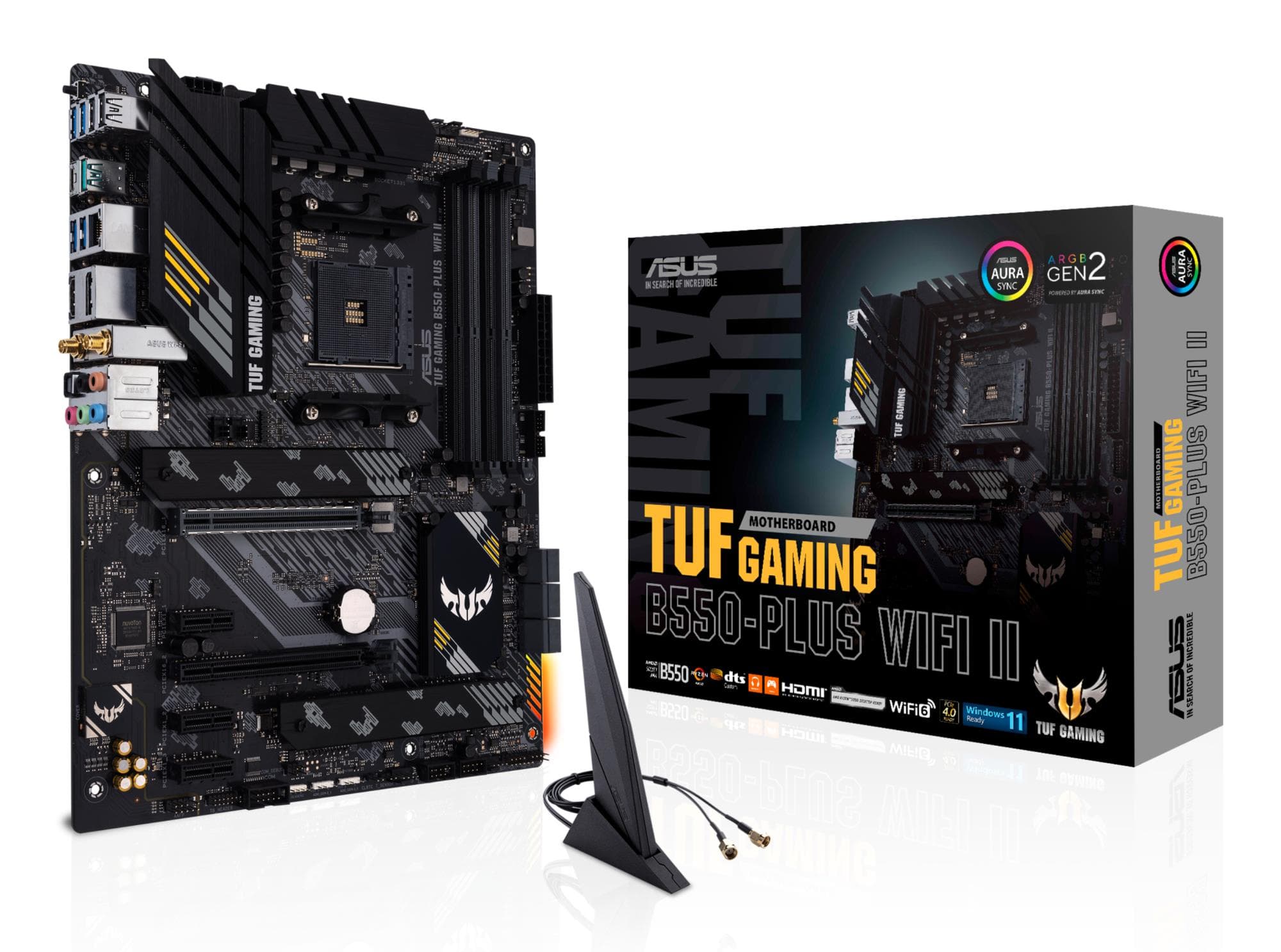 ASUS TUF Gaming B550-Plus WiFi II emaplaat AM4 ATX DDR4
