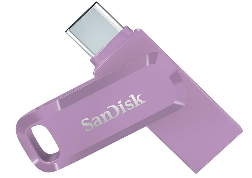 SanDisk Ultra USB-C Flash Drive 256GB Lavender