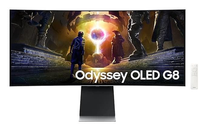 Samsung 34" ultralaiune OLED gaming monitor LS34DG850SUXDU