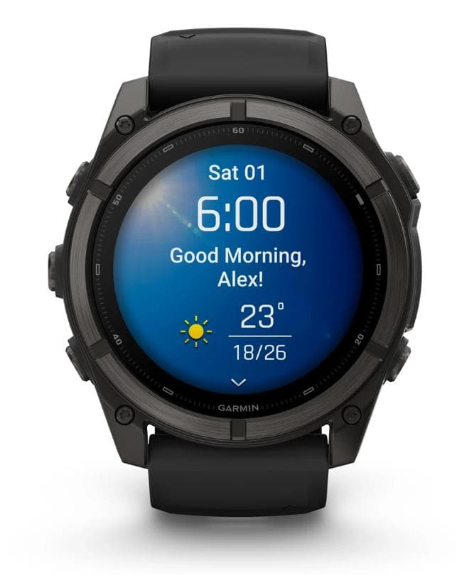 Garmin fenix 9 nutikell 51 mm, hall rihm, 1,4-tolline AMOLED, 010-04763-11