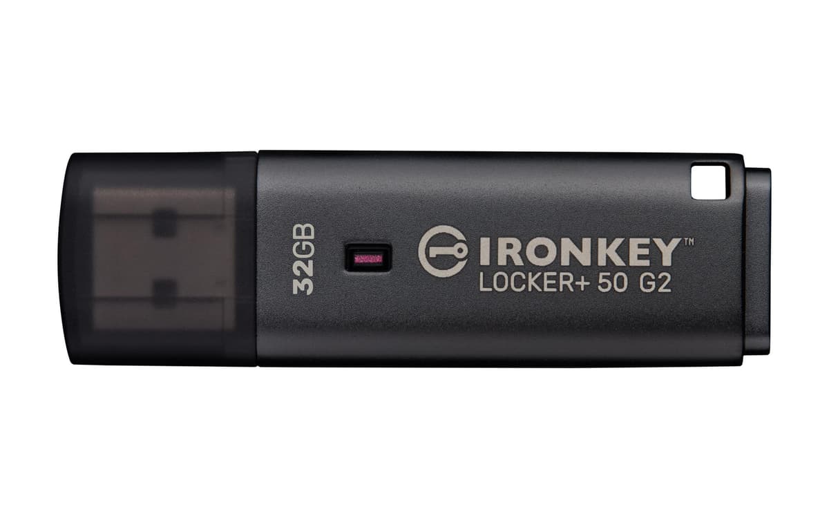 Kingston IronKey Locker+ 32GB USB3.2 mälupulk