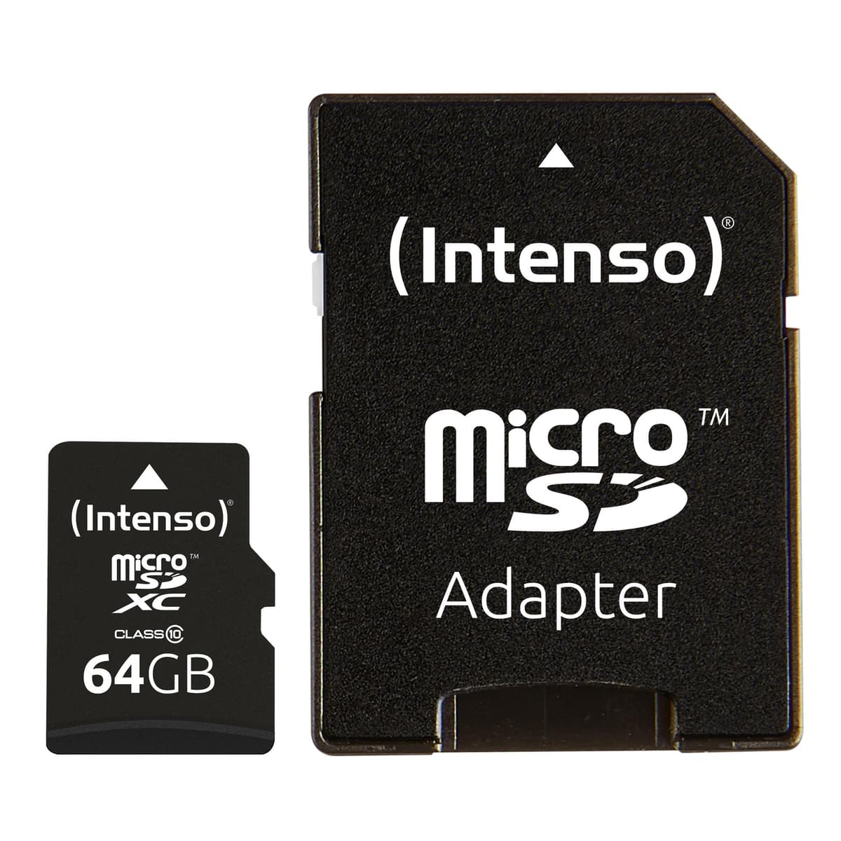 Intenso MicroSDXC 64GB Class 10 mälukaart adapteriga