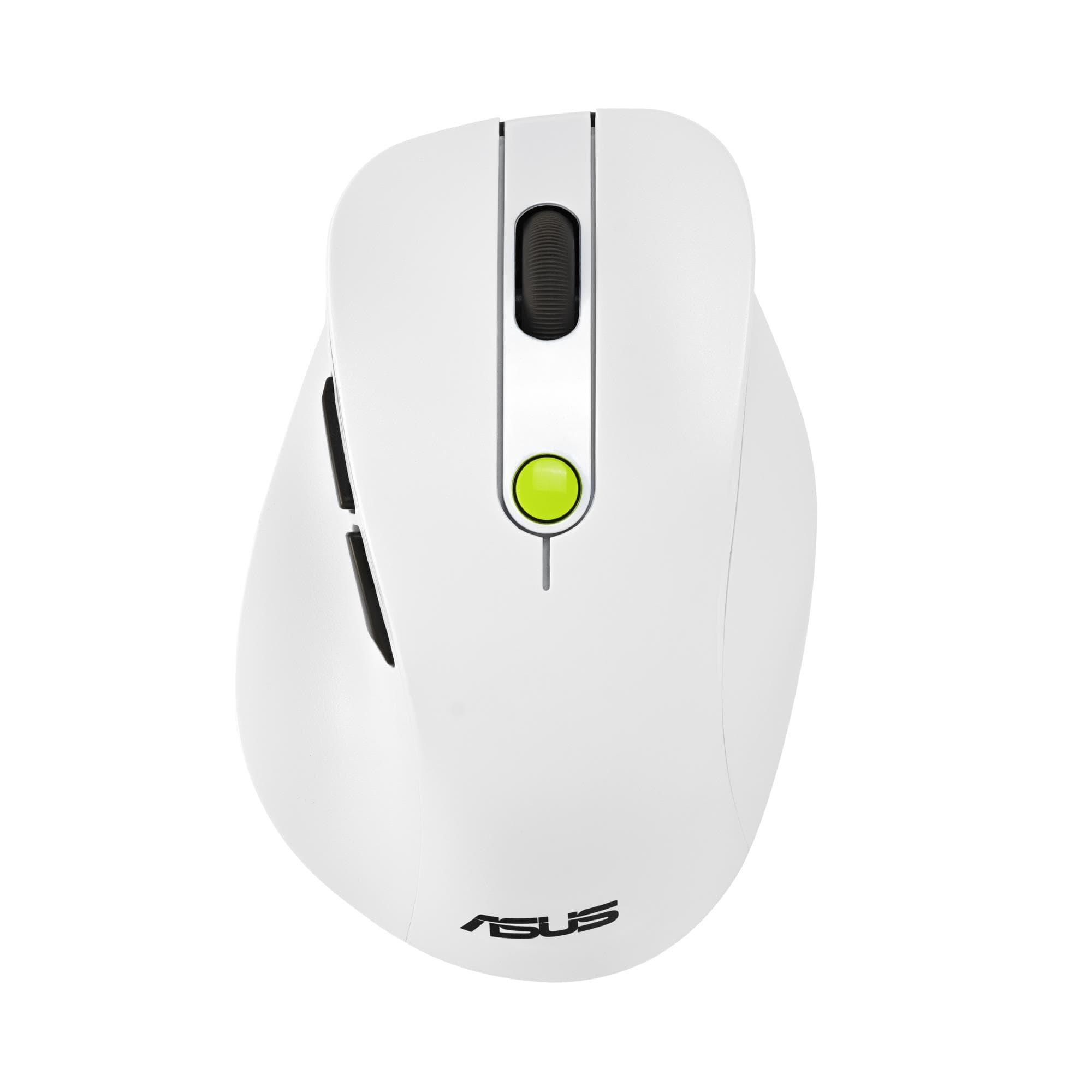 ASUS Wireless Mouse MD105 - Valge/Roheline