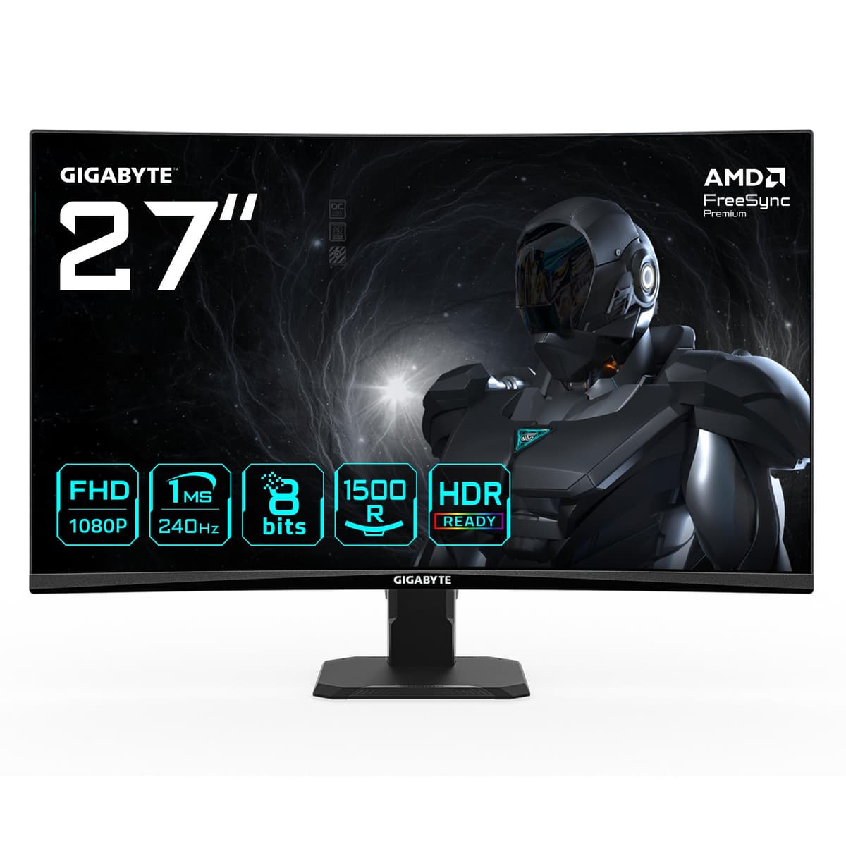 GIGABYTE GS27FC2EK 27" Full HD 240Hz kõver monitor