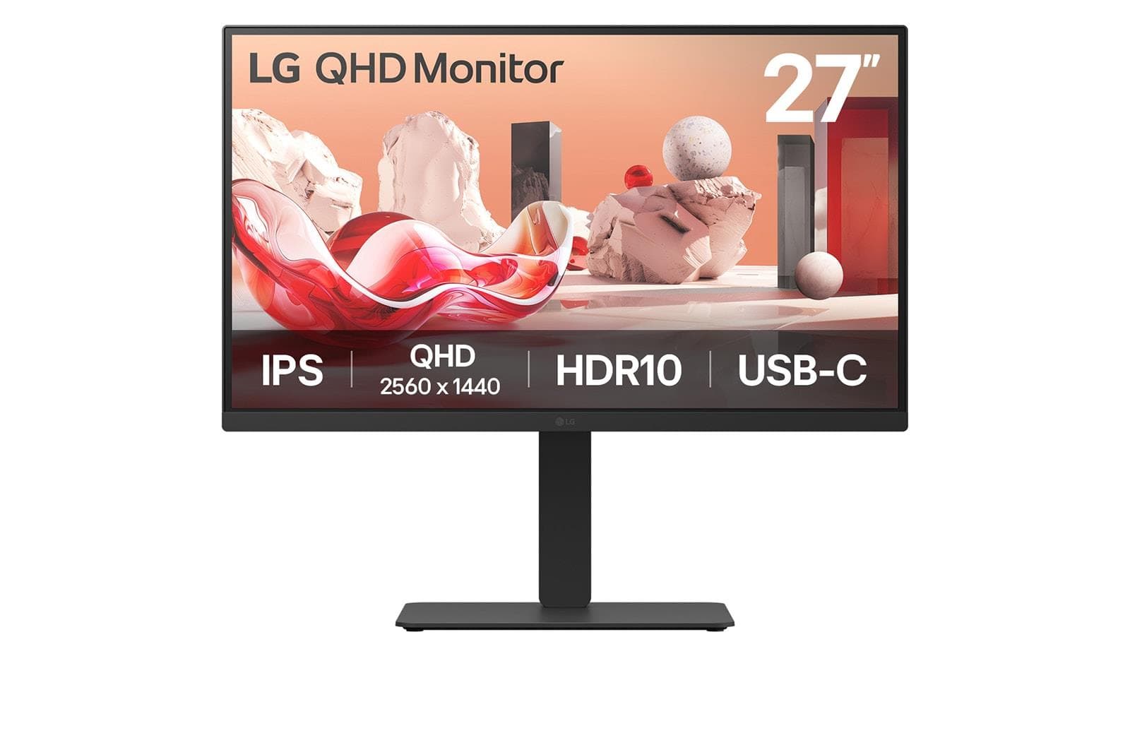LG 27BA75QB-B 27" 2560x1440 IPS monitor