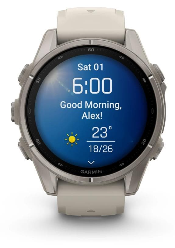 Garmin Fenix 9 Titanium 43 мм смарт-часы AMOLED