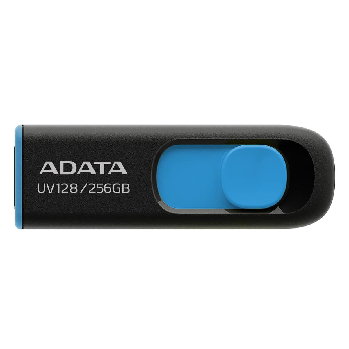 ADATA UV128 256GB USB 3.2 mälupulk (must/sinine)