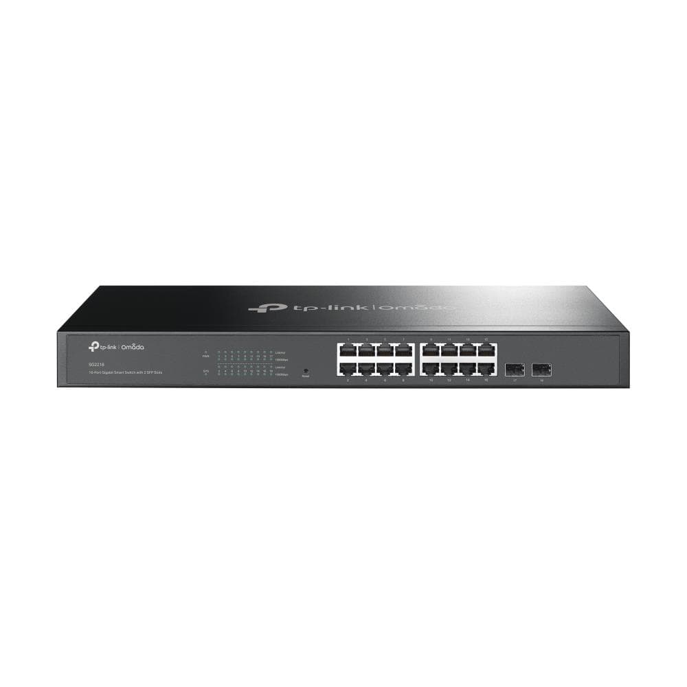 TP-Link Omada TL-SG2218 16-Port Gigabit Managed Switch with 2 SFP