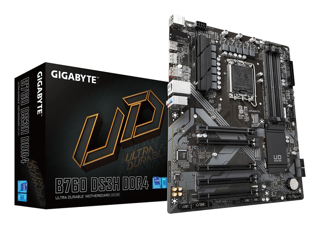 Gigabyte B760DS3H DDR4 emaplaat Intel LGA1700 ATX