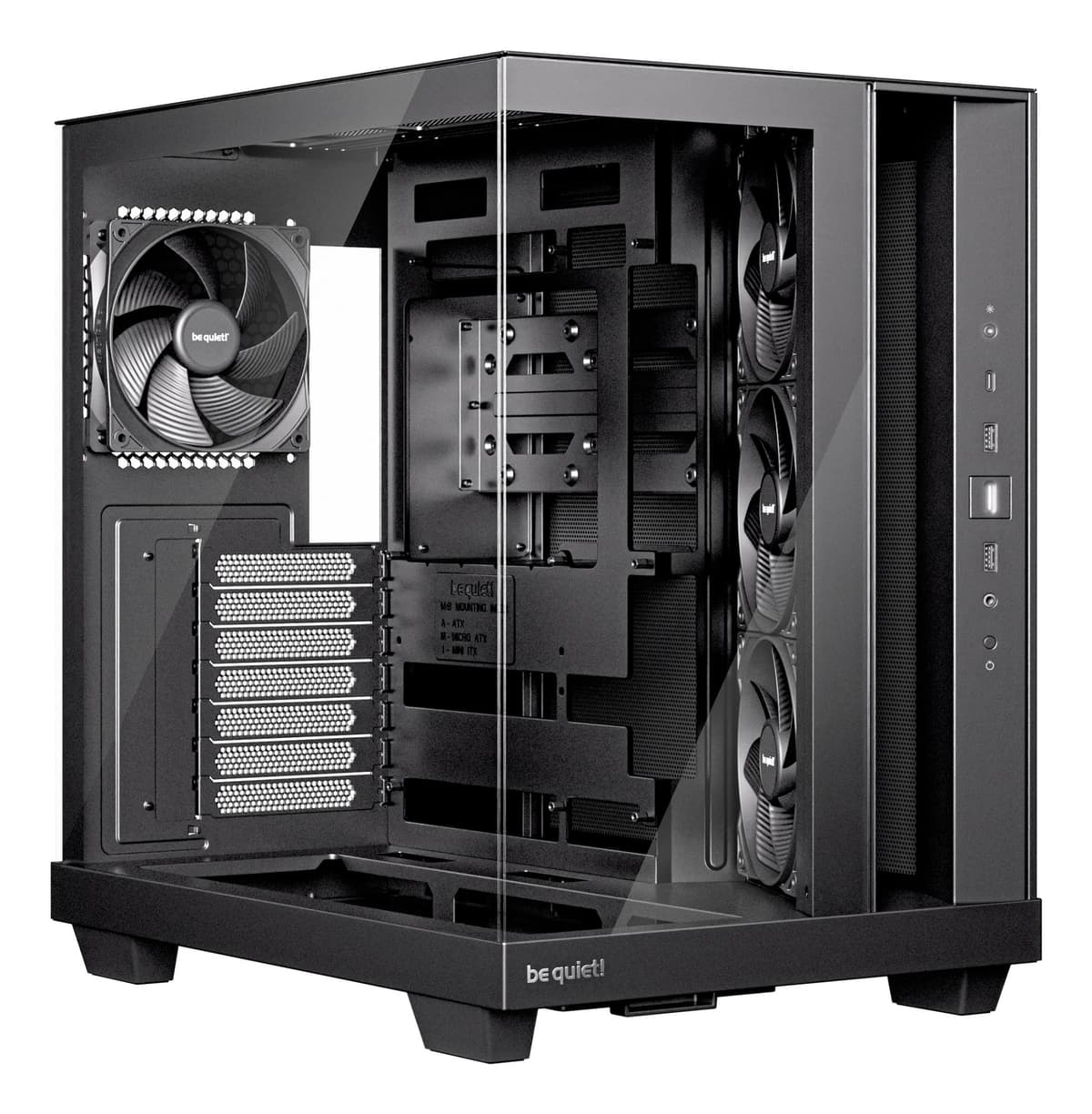 be quiet! Light Base 500 Midi Tower ATX PC Case – Black