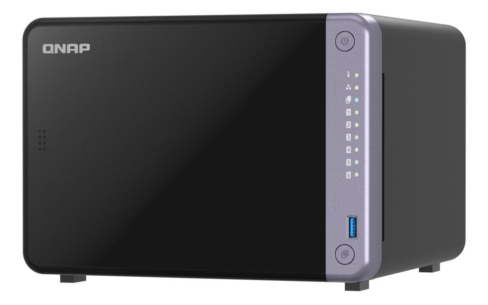 QNAP TS-632X-4G 6-kaardilise NAS-hoiustorniga 4GB RAM