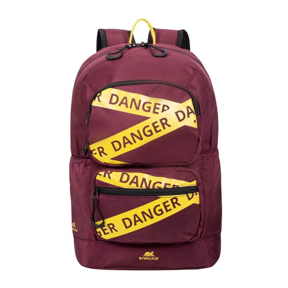 Rivacase Urban 14L Backpack 13.3" Burgundy Red
