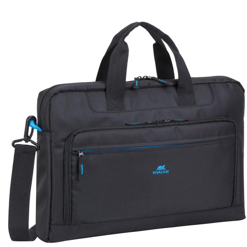 RIVACASE Regent 17.3 inch hardshell laptop case black