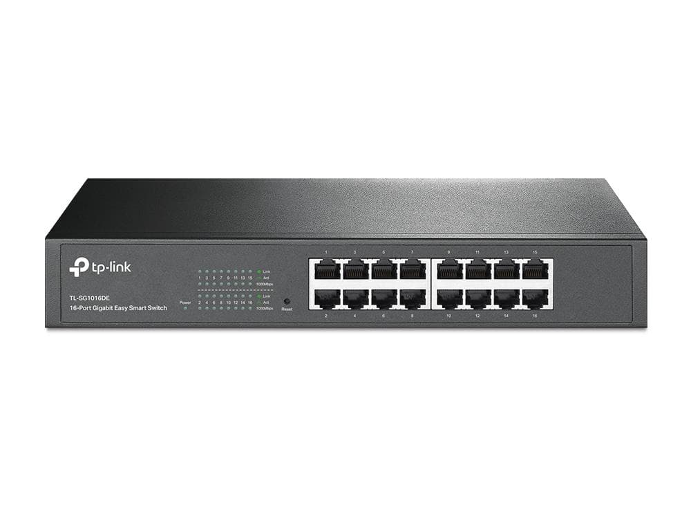 TP-LINK TL-SG1016DE управляемый коммутатор 16 портов Gigabit