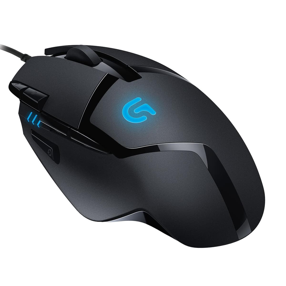 Logitech G402 USB оптическая мышь 4000 DPI черная