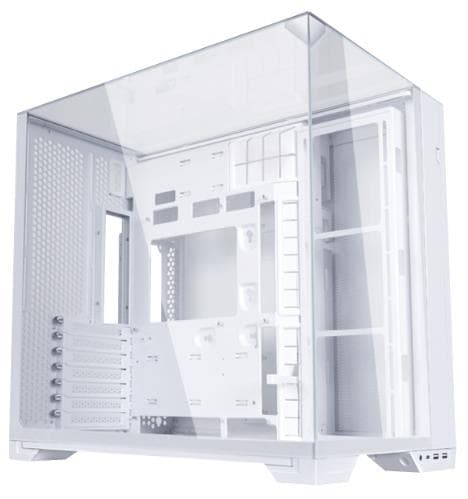 Case|LIAN LI|O11 VISION COMPACT|Tower|Case product features Transparent panel|ATX|EATX|MicroATX|MiniITX|Colour White|G99.O11VPW.00