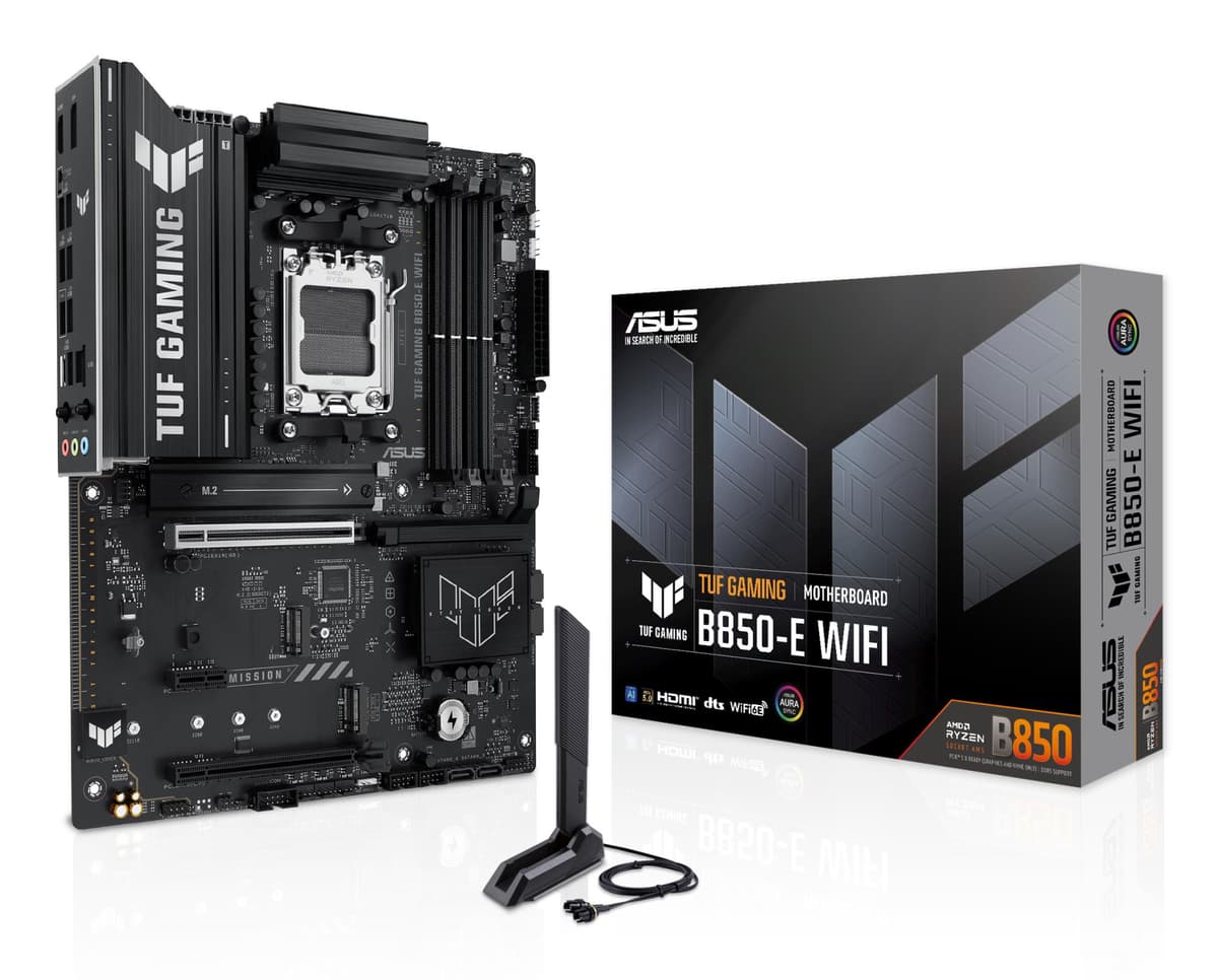 ASUS TUF Gaming B850-E WiFi emaplaat AMD AM5 DDR5 ATX