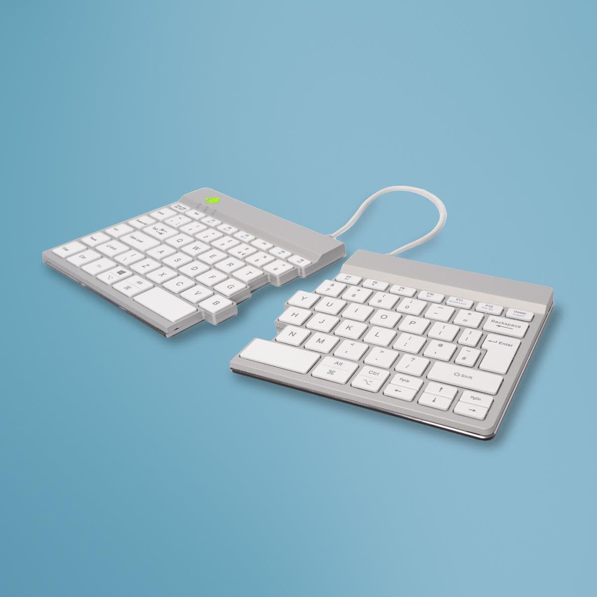 Беспроводная эргономичная клавиатура R-GO TOOLS BREAK Split White