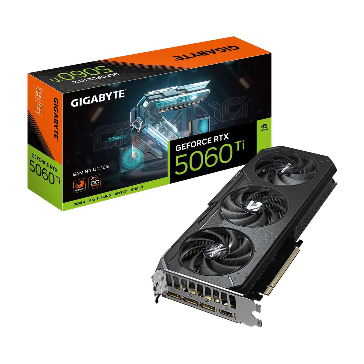 GIGABYTE GeForce RTX 5060 Ti 16GB graphics card