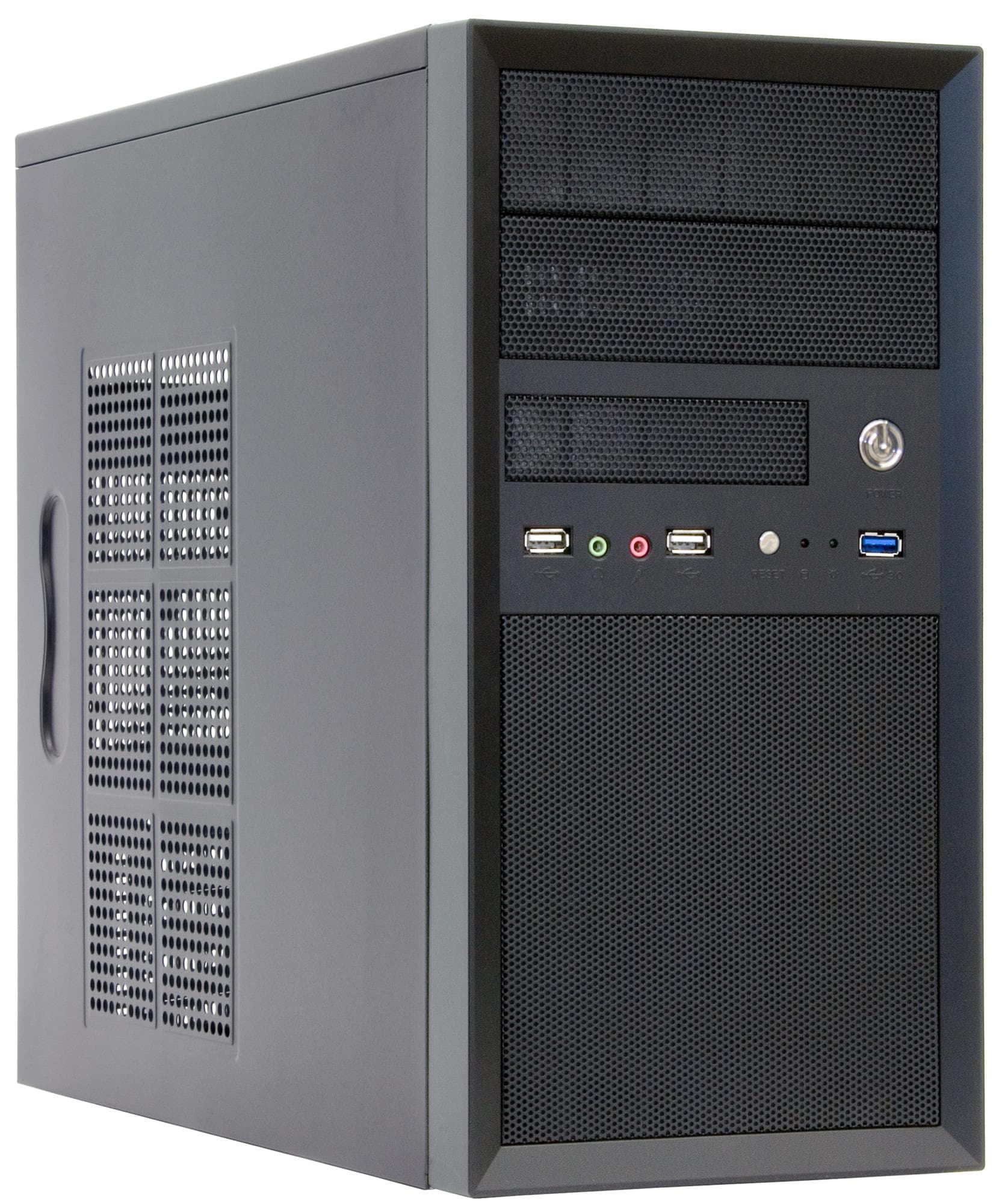 Chieftec CT-01B-OP Mini Tower microATX корпус для ПК