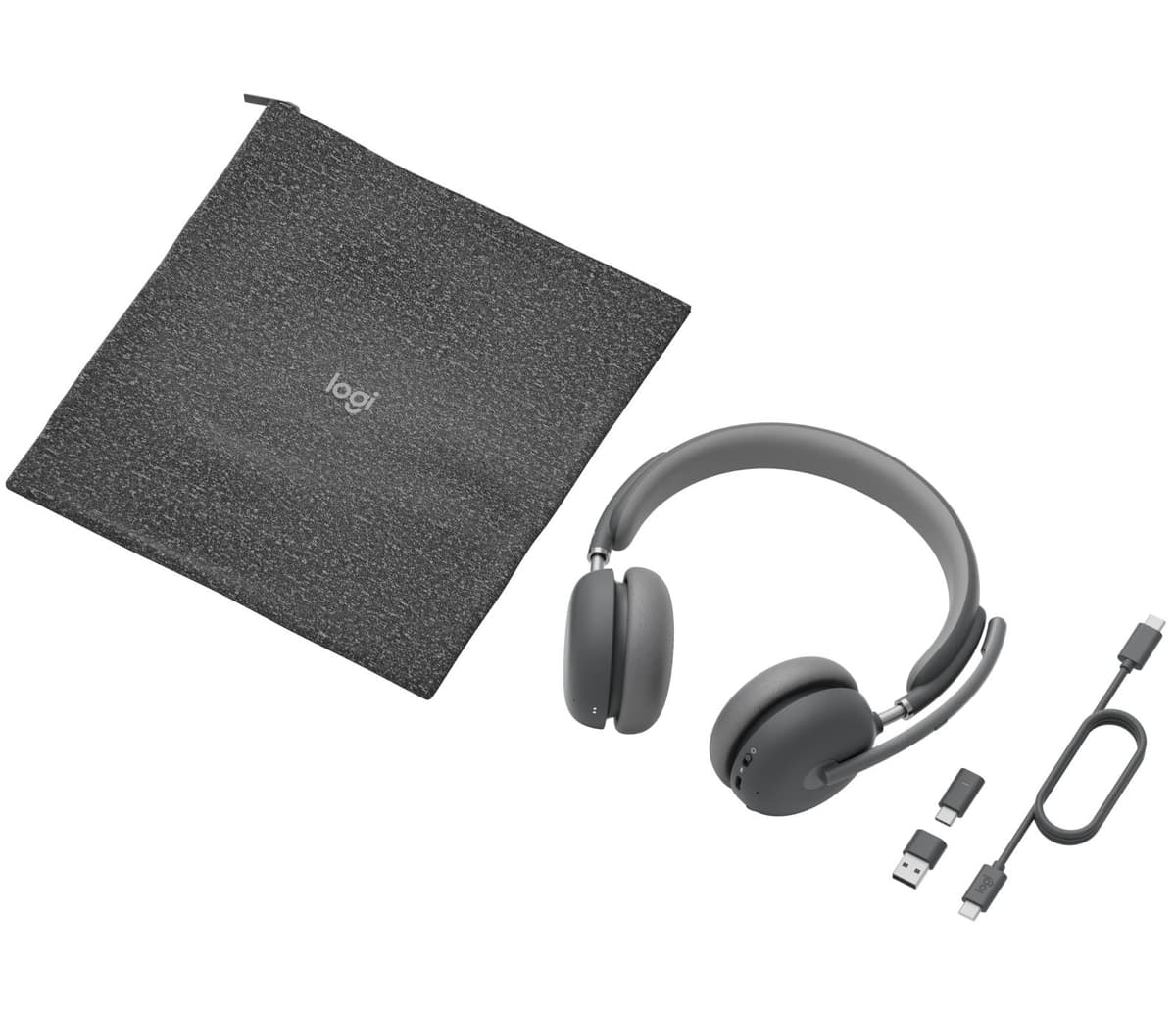 Logitech Zone 2 Wireless Graphite – juhtmevaba kõrvaklapid
