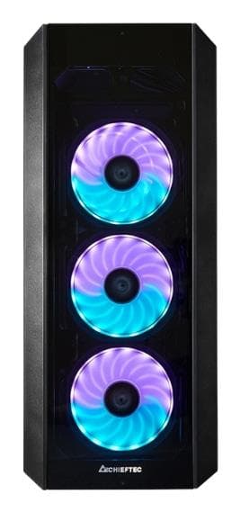 Chieftec GL-03B-UC-OP ATX Midi Tower PC Case Black