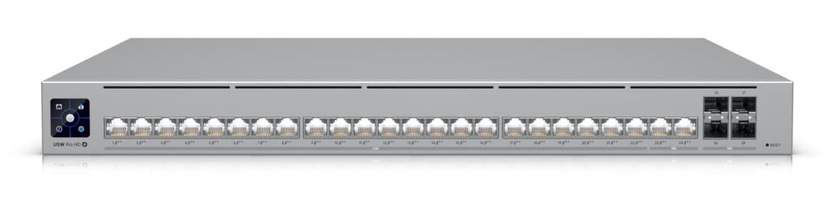 Ubiquiti USW-Pro-HD-24-PoE Layer 3 managed switch 2.5G 600W PoE++