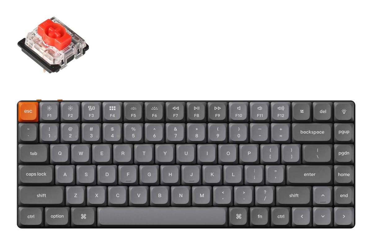 Keychron K3 Max RGB Wireless Mechanical Keyboard, 75% Layout