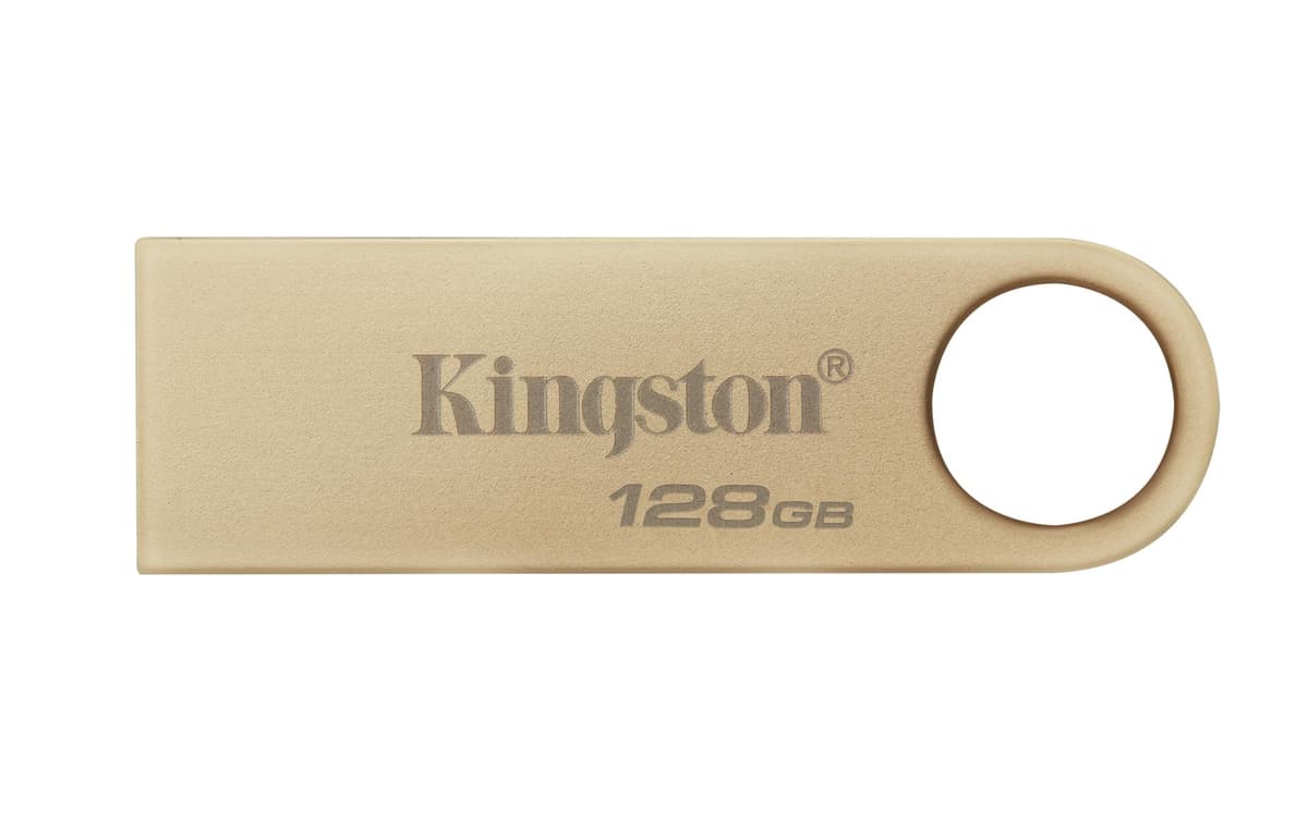 Kingston DataTraveler SE9 G3 128GB USB 3.2 флешка золотистая