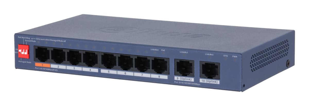 Dahua CS4010-8ET2GT-60 8-Port PoE Network Switch Managed