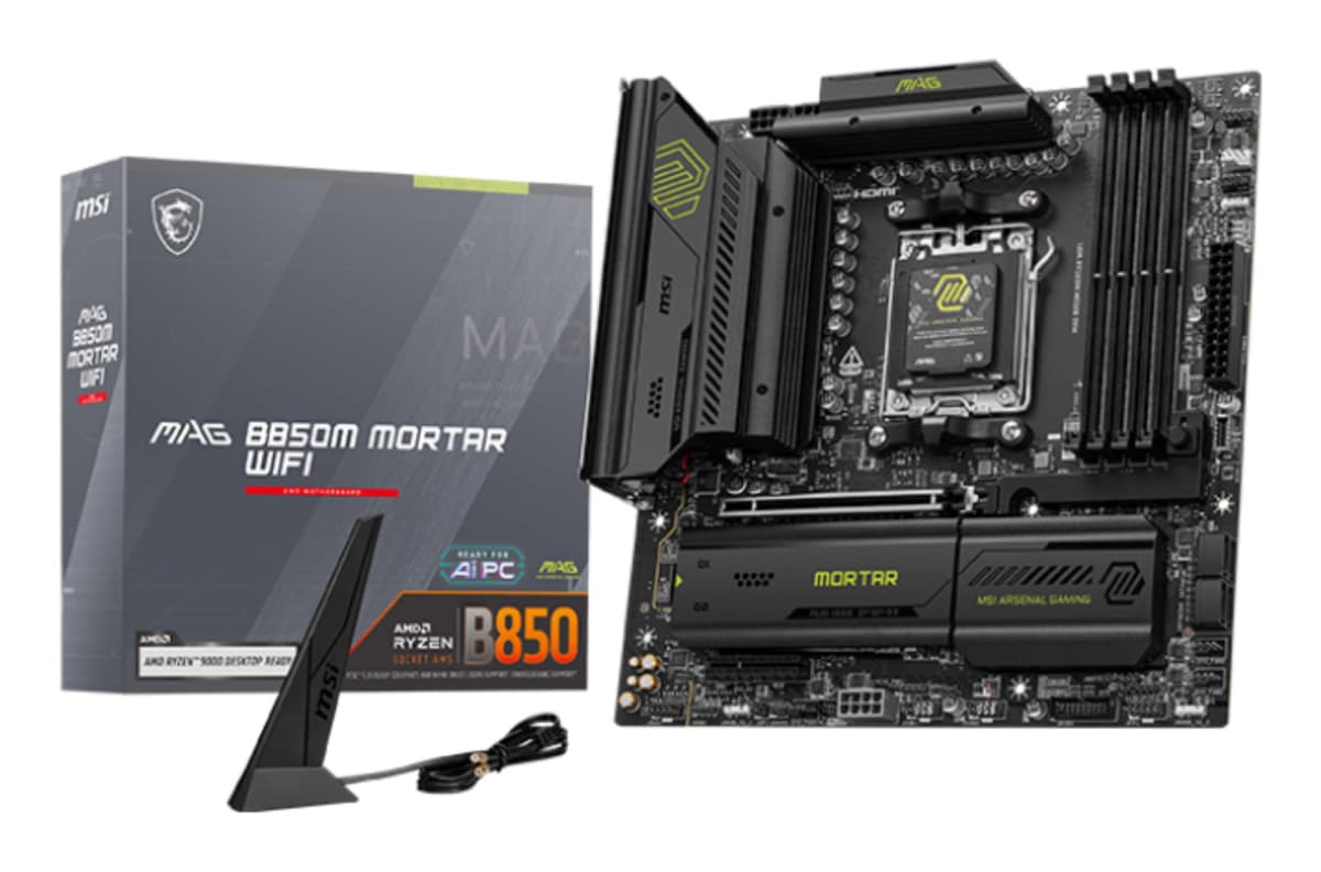 MSI B850 Micro-ATX Socket AM5 põhikorv WiFi