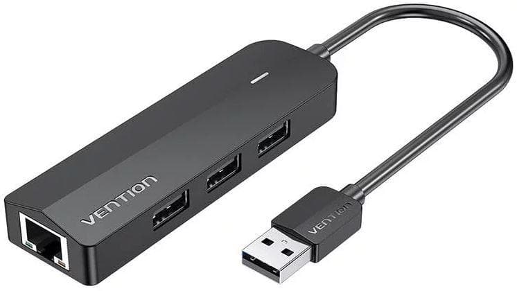 Vention USB 2.0 Hub 3 pordi 0,15m USB jagaja