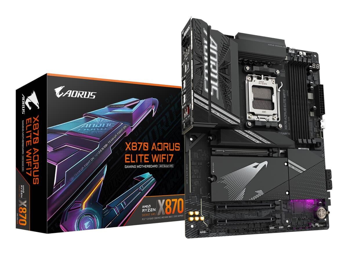 GIGABYTE X870 Elite WiFi ATX emaplaat Socket AM5