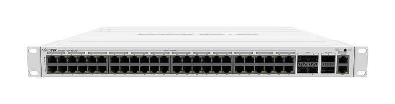 MikroTik CRS354-48P-4S+2Q+RM 48-pordiline hallatav PoE switch