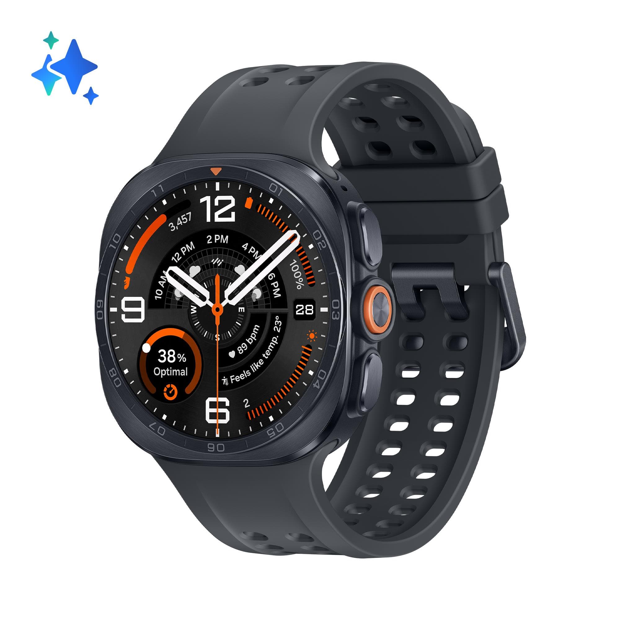 Samsung Galaxy Watch Ultra2 47mm titaaniast nutikell hall