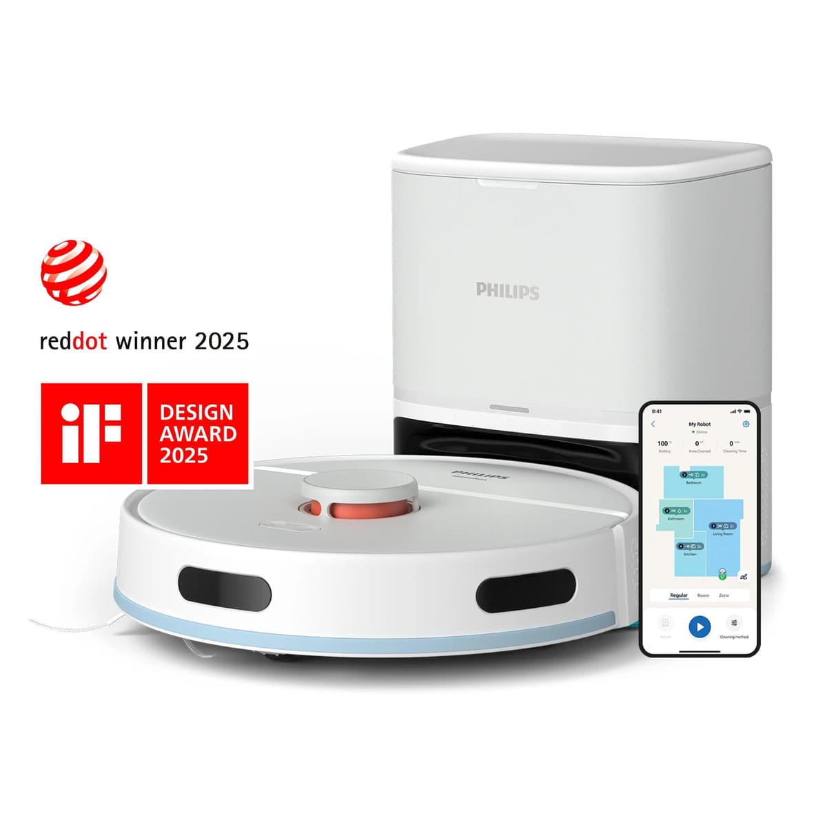 Philips XU2100/25 robotolmuimeja automaatse jaamaga
